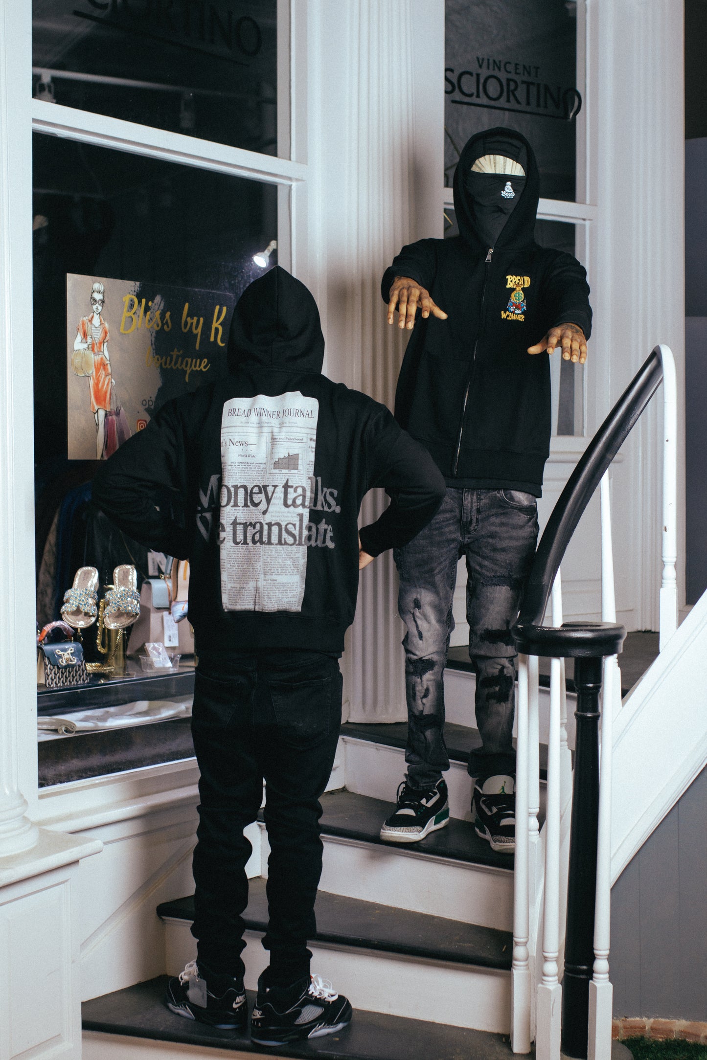 Money Talks. We Translate. Zip up Hoodie